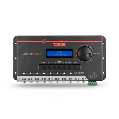 DS18 DSP2.8DBT 2-Channel In and 8-Channel Out Bluetooth 4-IN AND 8-OUT DIGITAL