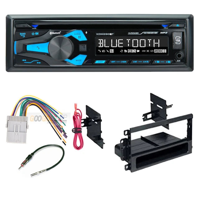 Dual Electronics XDM280BT Single-DIN In-Dash CD Receiver with Bluetooth — view 3