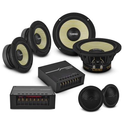 DS18 DXQ6C3 6.5" + 3.5" + 2" Component