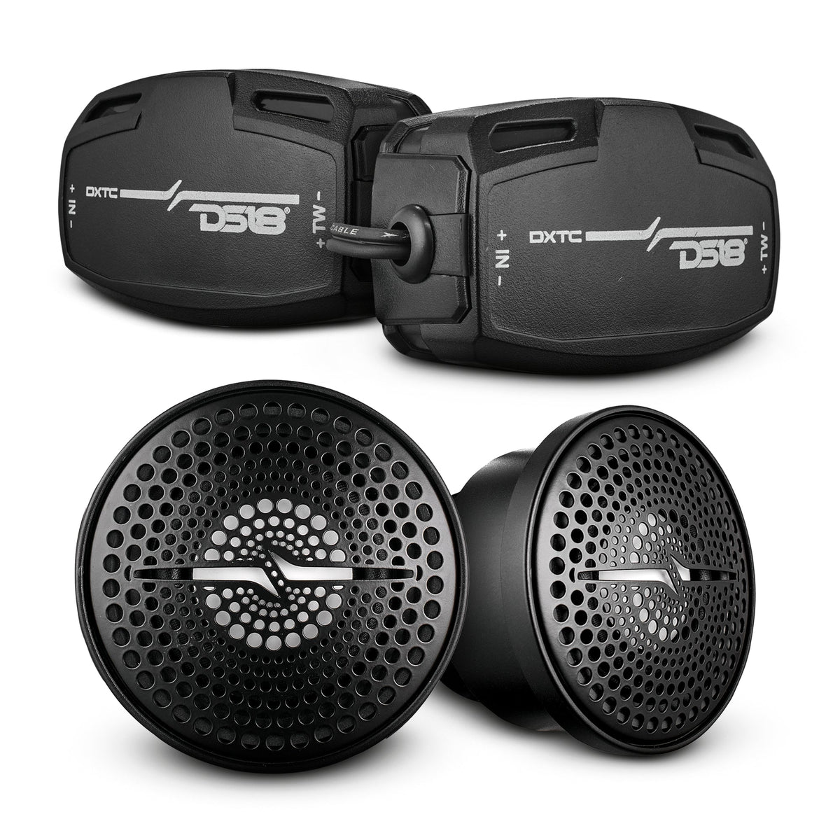 DS18 DXTC 2" 4Ohm DELUXE SOUND QUALITY COMPONENT SYSTEM