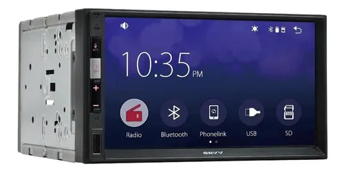 SAVV DMH-N700 2-DIN DIGITAL MEDIA CAR STEREO Apple CarPlay — view 1