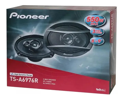 Pioneer TS-A6976R TS-A Series 6" x 9" 550W 3-Way Coaxial Car Speakers — view 2