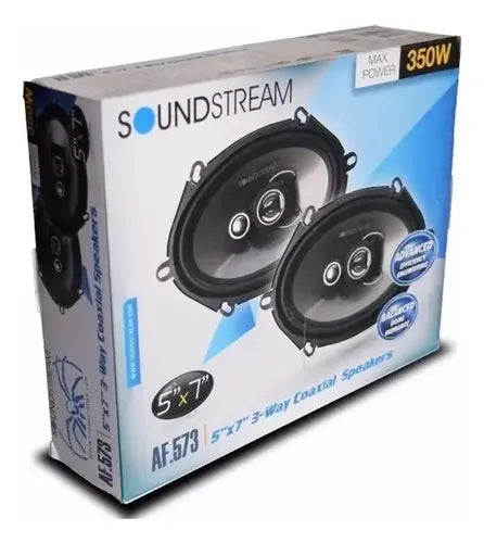 Soundstream AF.573 | Arachnid Series 5"x7" 3-Way Speaker (1 Pair) — view 1