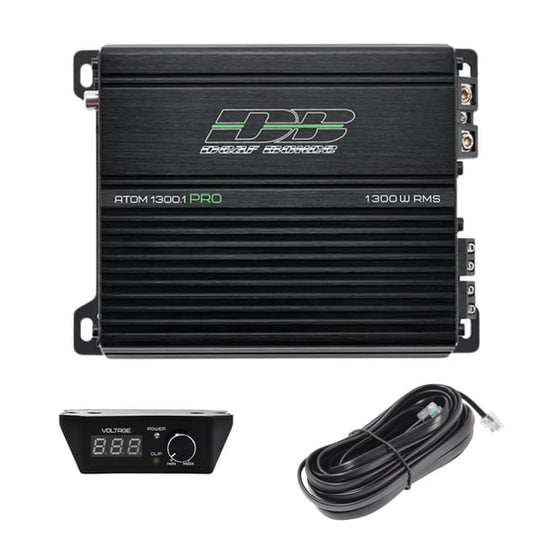 Deaf Bonce ATOM-1300.1PRO Apocalypse ATOM 1300.1 PRO 1300W 1-Ohm Class D Monoblock Amplifier — view 1