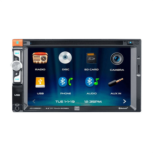 Dual Electronics 6.2" AV DVD Receiver - XDVD269BT — view 2