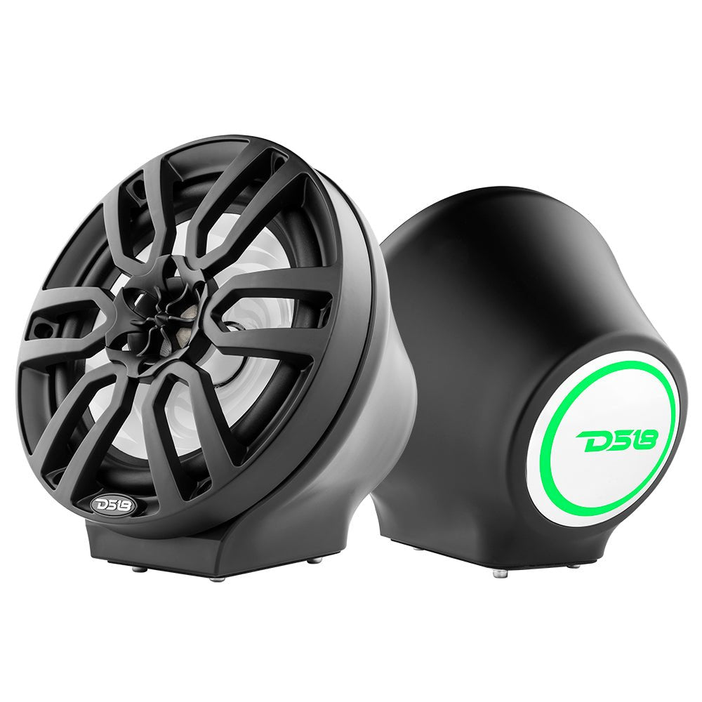 DS18 EN-JS8/BK 8" Speaker Pod RGB Led Lights — view 8