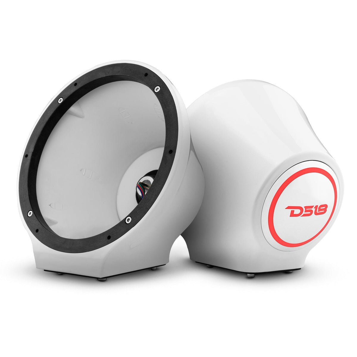 DS18 EN-JS8/BK 8" Speaker Pod RGB Led Lights