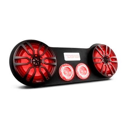 DS18 EN28-28 28" Long Fits 2 x 8" Speakers and 2 x 3.78" Tweeters — view 2