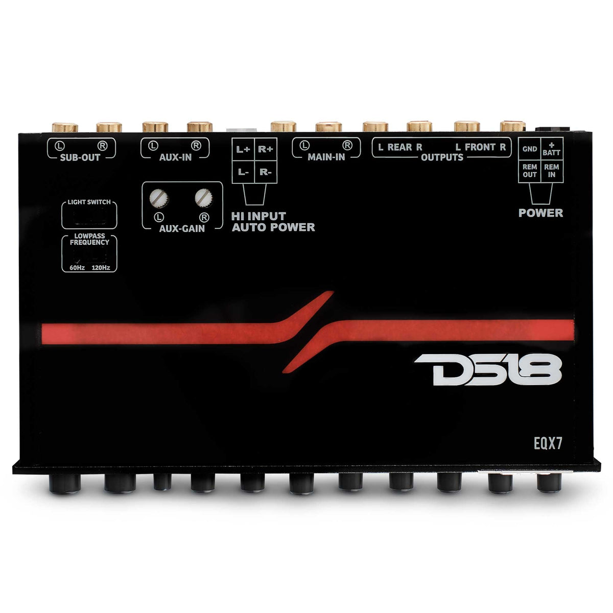 DS18 EQX7 High Volt 7-Band Equalizer