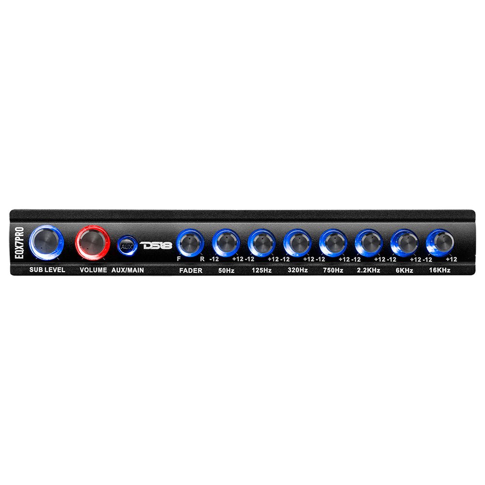 DS18 EQX7PRO High Volt 7-Band Equalizer — view 3