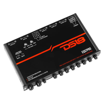 DS18 EQX7PRO High Volt 7-Band Equalizer — view 2