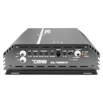 DS18 EXL-P2000X1D EXL 1-Channel Class D Amplifier 2000 Watts Rms @ 1-Ohm Made In Korea — view 3