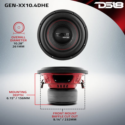 DS18 GEN-XX SUBWOOFER WITH CARBON FIBER DUST CAP — view 16
