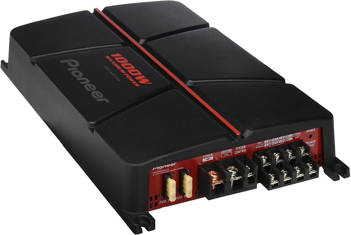 Pioneer GM-A6704 4-Channel Bridgeable Car Amplifier — view 4
