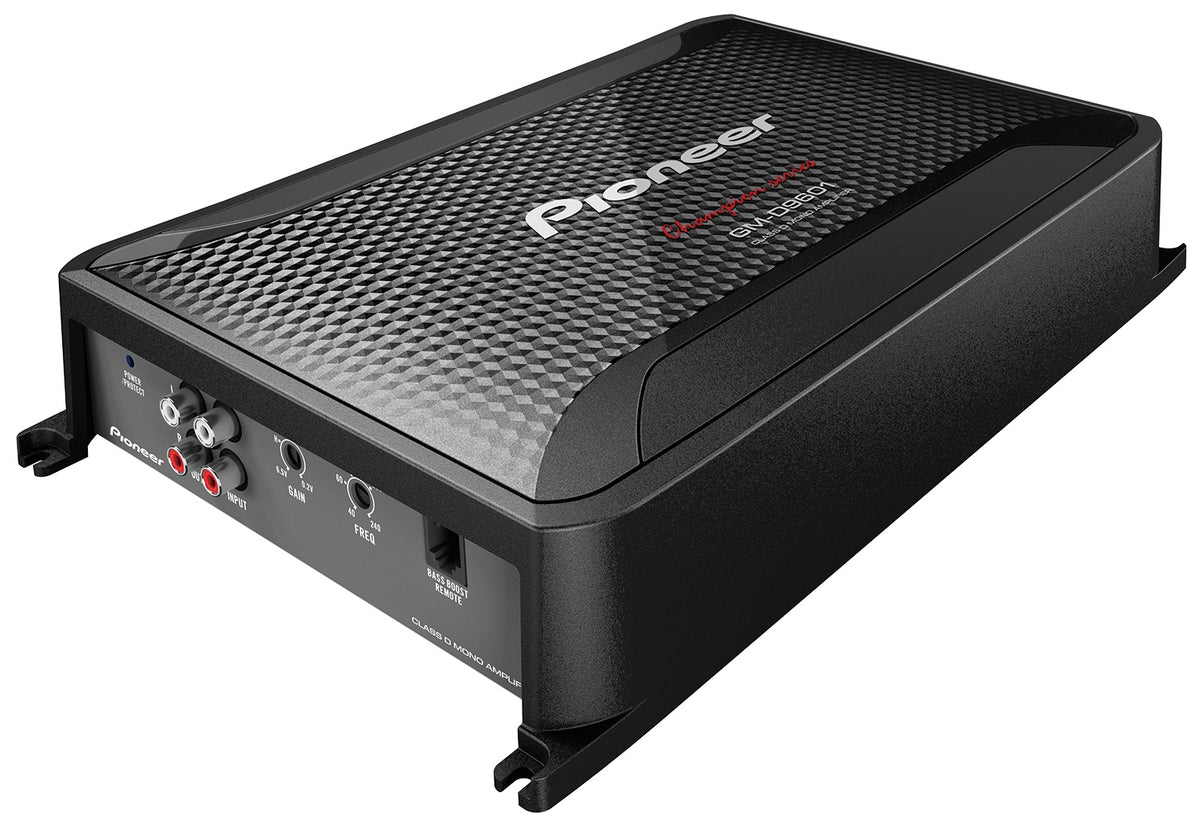 Pioneer GM-D9601 Class D Mono Amplifier with Bass Boost Remote