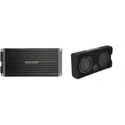 Kicker 48TRTP82 Down-Firing 8" CompRT 2-Ohm Enclosure — view 3