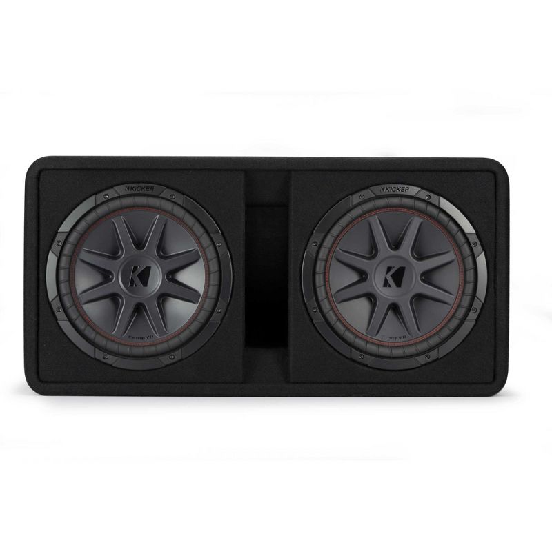 Kicker 48DCVR122 Dual 12" CompVR 2 Ohm Enclosure — view 1