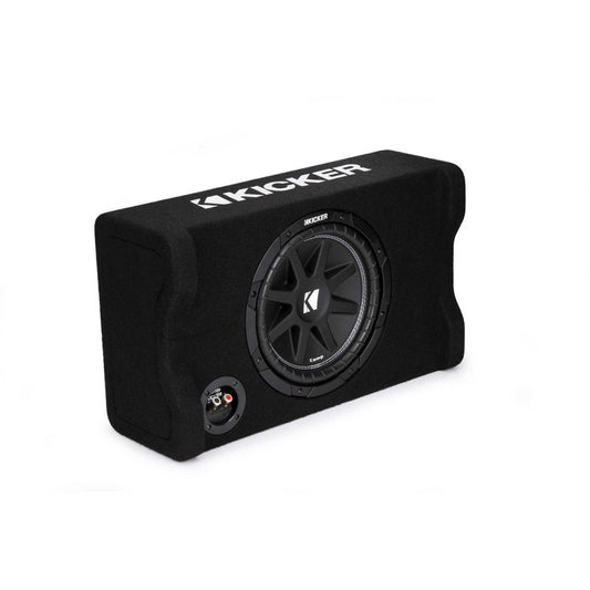 Kicker 48CDF104 Comp 10" Down-Firing Loaded Subwoofer Enclosure, 4-Ohm — view 3