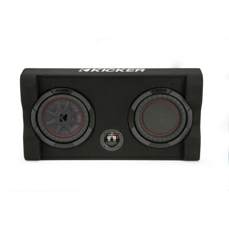 Kicker 48TRTP82 Down-Firing 8" CompRT 2-Ohm Enclosure — view 2