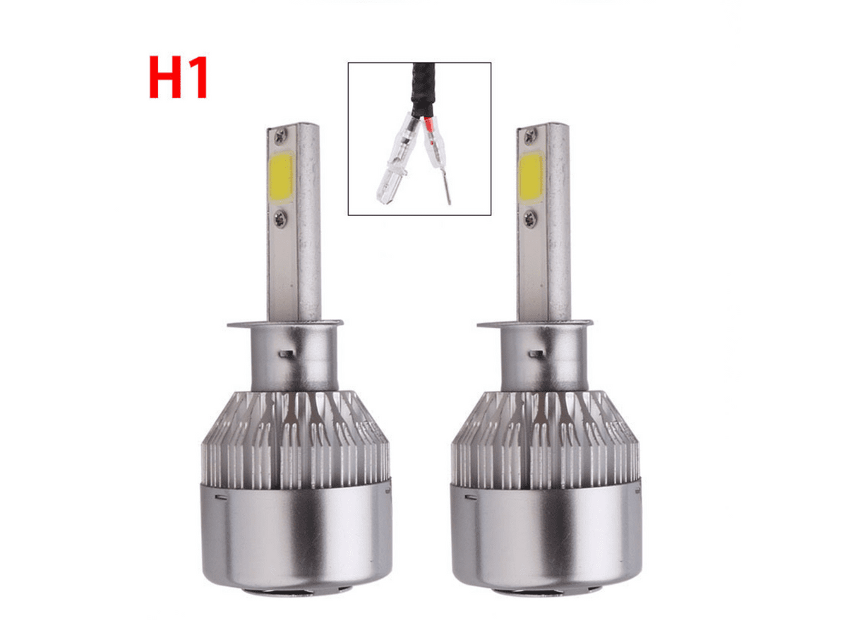 Unbranded H1-36W-6000K-LED H1 36W LED Car Light Lamp Front Headlight Kit Single Beam Bulb White 6000K — view 3