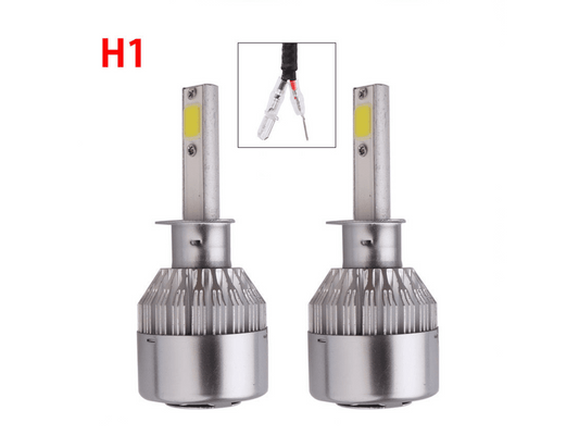 Unbranded H1-36W-6000K-LED H1 36W LED Car Light Lamp Front Headlight Kit Single Beam Bulb White 6000K — view 3
