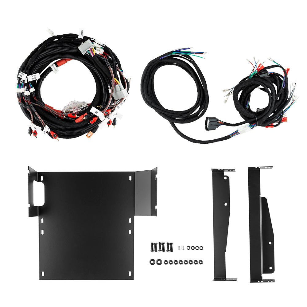 DS18 JK-HARNESS Jeep JK Amplifier and SQBASS Underseat Subwoofer — view 4