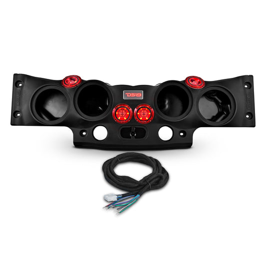 DS18 JK-SBAR/BK.HT Fits 4 x 8" Speakers (Not Included)