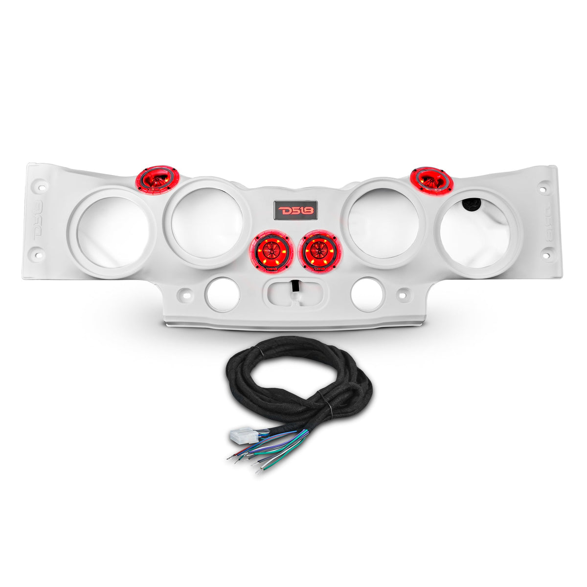DS18 JK-SBAR/WH.HT Fits 4 x 8" Speakers (Not Included)