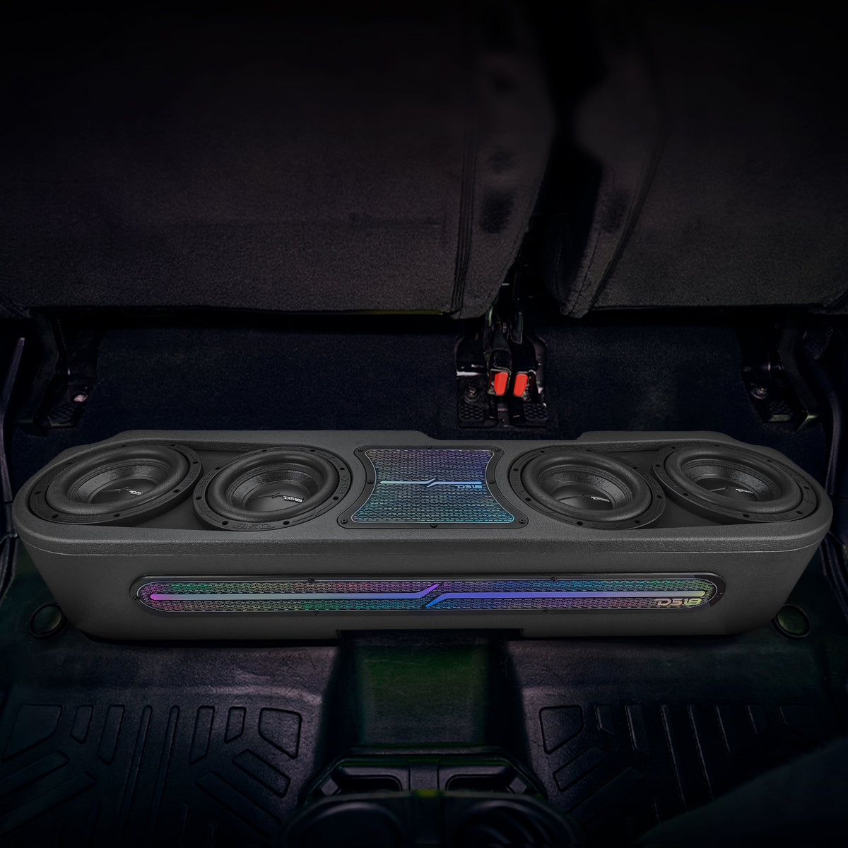 DS18 JT-S84LD Jeep Gladiator JT 2020-UP 4 x 8" Subwoofers Included (ZR8.2D) — view 3