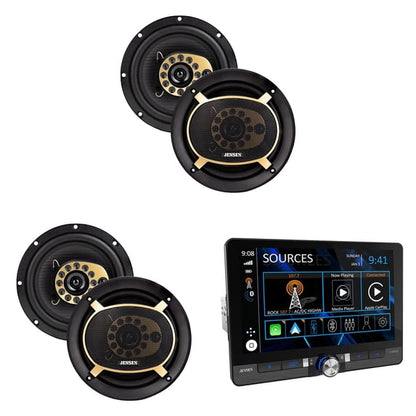 Jensen CAR813 8” Receiver with Wireless Android Auto & Apple CarPlay — view 5