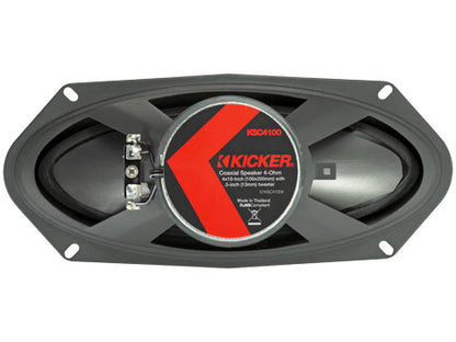 Kicker KSC4100 4x10" Coaxial Speakers — view 1