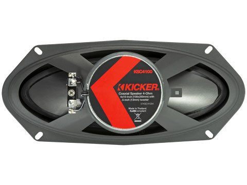 Kicker KSC4100 4x10" Coaxial Speakers — view 1