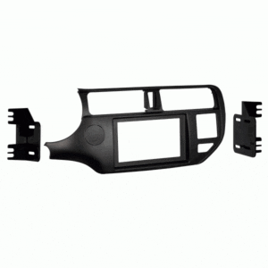 Metra 99-7353CH Single DIN Charcoal Stereo Dash Kit for Kia Rio / Rio 5 2012-2015 — view 2