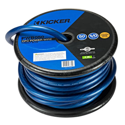 Kicker PWB050 1/0AWG 50ft Power Wire - Blue — view 3