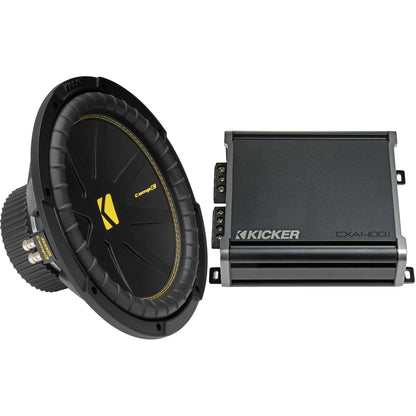 Kicker 50CWCD124 CompC 12" Dual 4-Ohm Voice Coil Subwoofer — view 1
