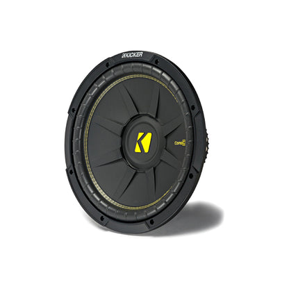 Kicker 44CWCD124 CompC 12-inch (30cm) Dual 4-Ohm Voice Coil Subwoofer — view 3