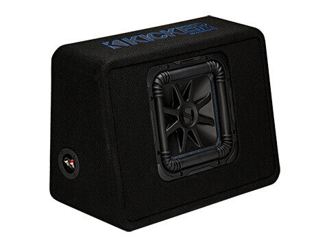 Kicker 44TL7S102 Single 10" Solo-Baric L7S 2 Ohm Enclosure — view 1
