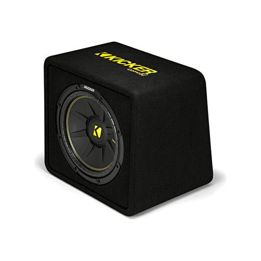 Kicker 44VCWC122 CompC Series 12" 600W Peak Power Handling 2 Ohm Vented Enclosed Car Subwoofer — view 1