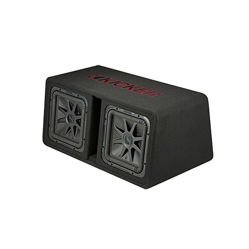 Kicker 45DL7R122 Dual 12" Solo-Baric L7R 2 Ohm Enclosure — view 6