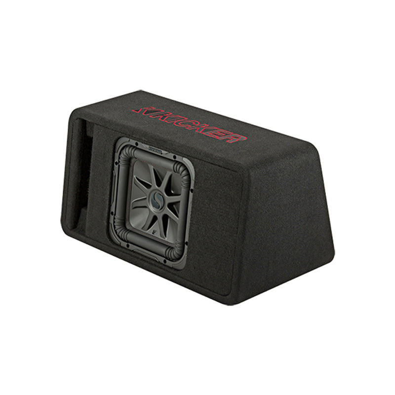 Kicker 45VL7R102 Single 10" Solo-Baric L7R 2-Ohm Enclosure — view 1