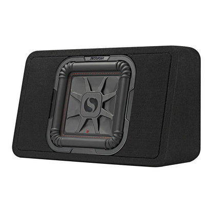 Kicker 46TL7T102 Single 10" 2-ohm L7T Truck Subwoofer Enclosure — view 1
