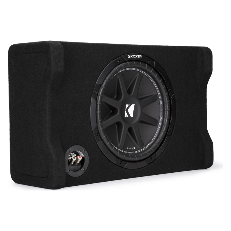 Kicker 48CDF124 Down-Firing Loaded Sub Box - Comp 12-inch 4 Ohm — view 4