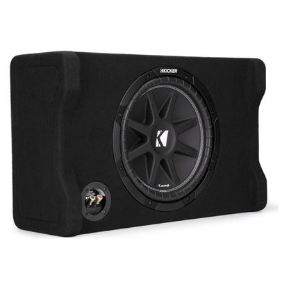 Kicker 48CDF124 Down-Firing Loaded Sub Box - Comp 12-inch 4 Ohm — view 4