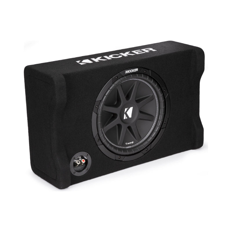 Kicker 48CDF124 Down-Firing Loaded Sub Box - Comp 12-inch 4 Ohm — view 1