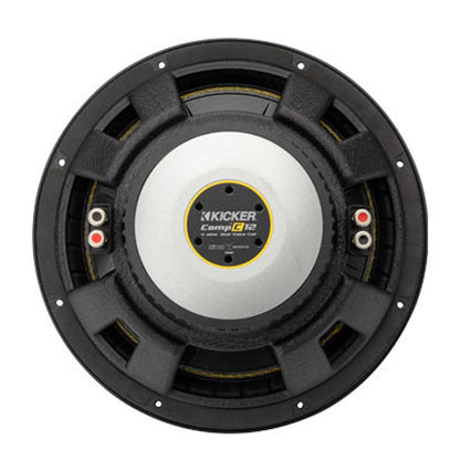 Kicker 50CWCD124 CompC 12" Dual 4-Ohm Voice Coil Subwoofer — view 2