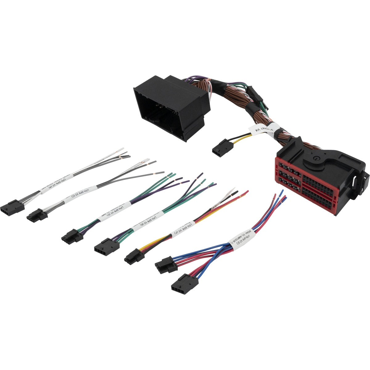 PAC LPHCH41 LocPro Advanced T-Harness for Select 2013+ Chrysler, Dodge, Jeep, and RAM Vehicles (Non-Amplified Systems)