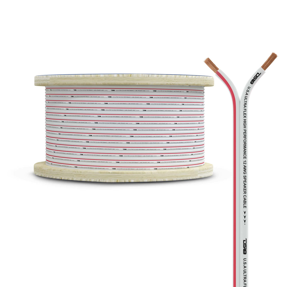DS18 MOFC12GA150SW 12-GA Speaker Wire