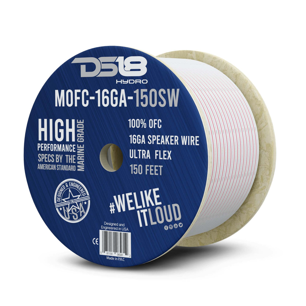 DS18 MOFC16GA150SW 16-GA Speaker Wire — view 5