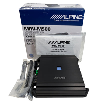 Alpine MRV-M500 Mono subwoofer amplifier — view 4
