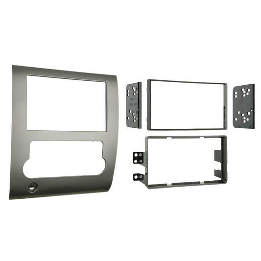 Metra 95-7424 Dash Kit Fits 2008-12 Nissan Titan models — double-DIN radios (Gray) — view 2